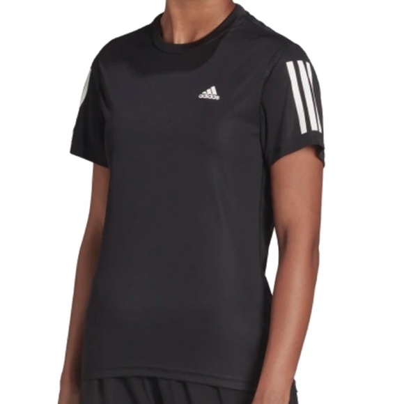 ADIDAS Own The Run Tee Shirt Top t-shirt Athletic Recycled Materials Sustainable - Picture 3 of 11